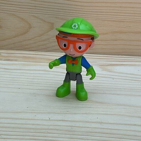 Blippi Recycling Figure Toy With Green Hat & Boots - Picture 1 of 3